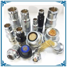 圆形推拉自锁连接器