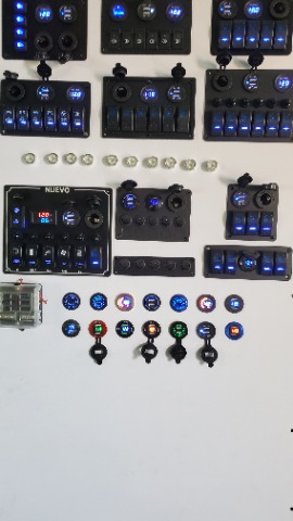 翘板船型开关面板点烟器充电器等车载改装系列