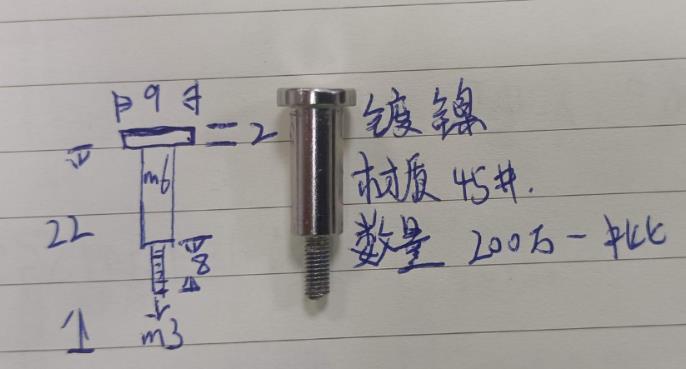 求购五金紧固件